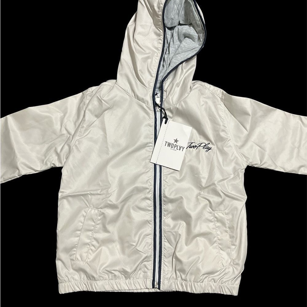 Two Play Different Kids Cream Hooded